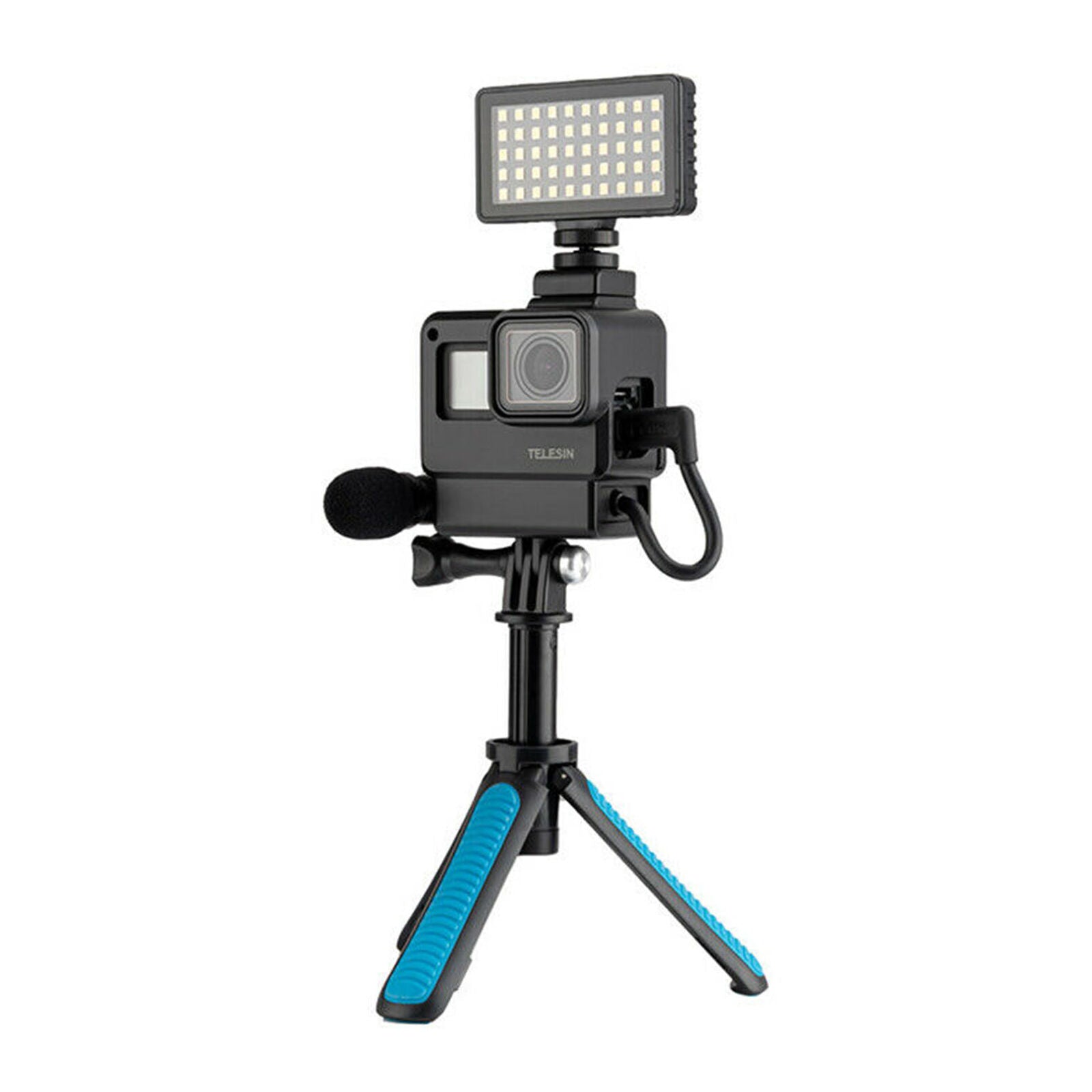 LED Video Light Spot Lamp for Gopro Hero 8 Sport Camera