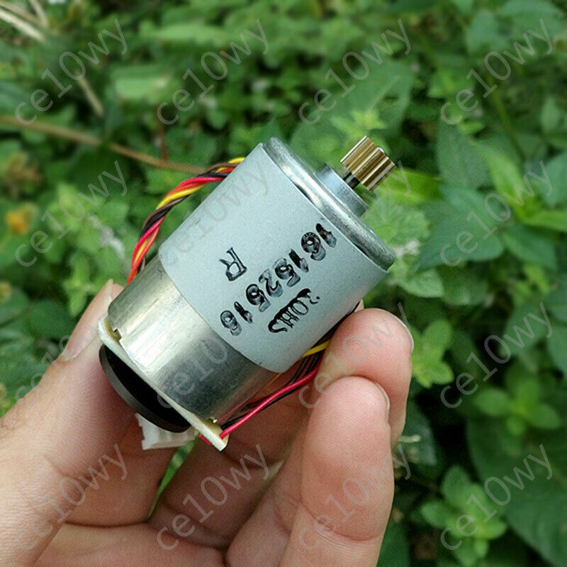 DC 12V-24V Motor 10800RPM 385 Electric Motor with Encoder Disk 14T 0.5M Gear