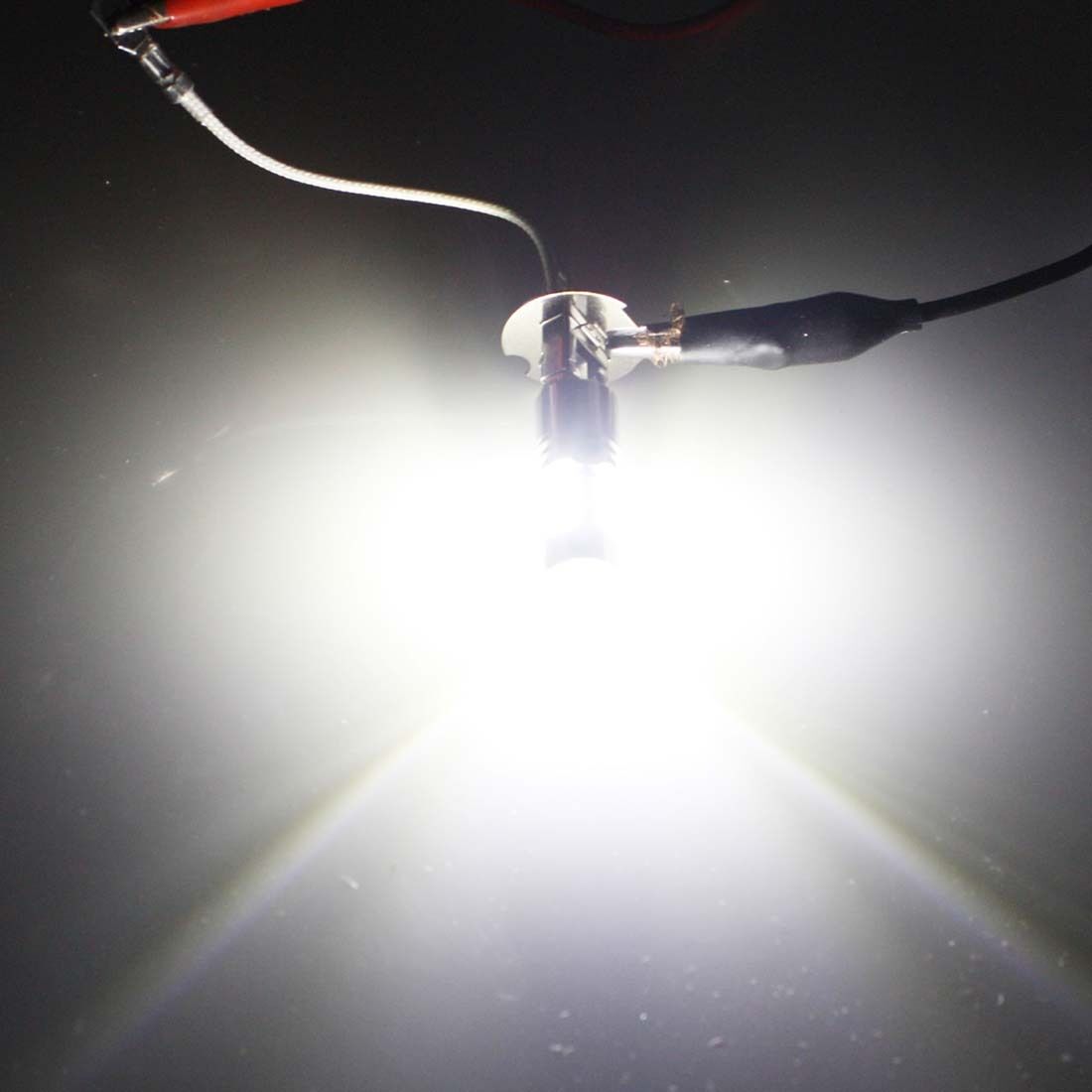 2* H3 50W SMD LED Fog/DRL Lights Bulbs 453  High Power   DC12V 24V Xenon White