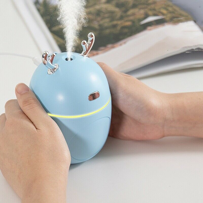 Lovely Deer Air Humidifier USB Ultrasonic Cool Mist Maker Fogger LED Light MinD2