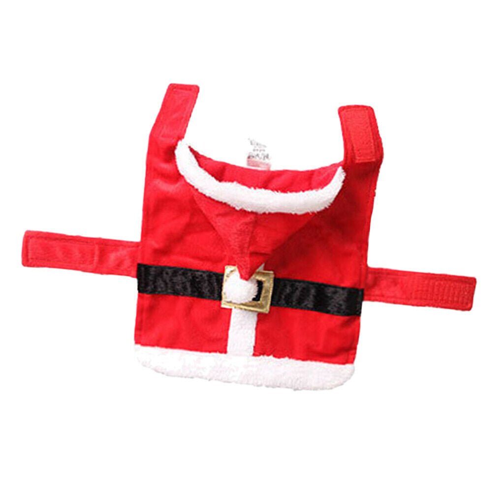 Pet Christmas Hoodie Costume Free Size Pet Christmas Warm Outfit Apparel