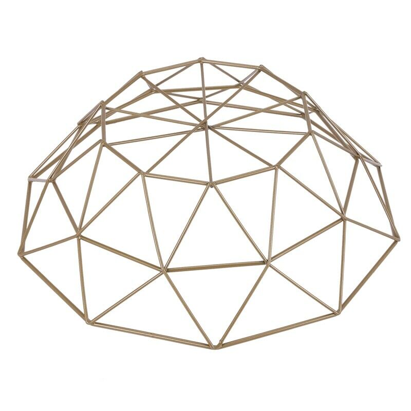 Chic Metal Table Storage Basket Modern Minimalist Scandinavian Nordic Hollow DE7