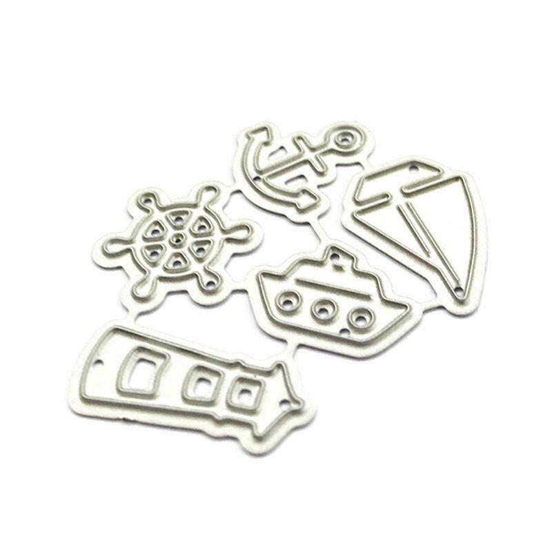 Sailing Lighthouse Metal Cutting Dies Stencil Scrapbooking DIY Album Stamp Paper