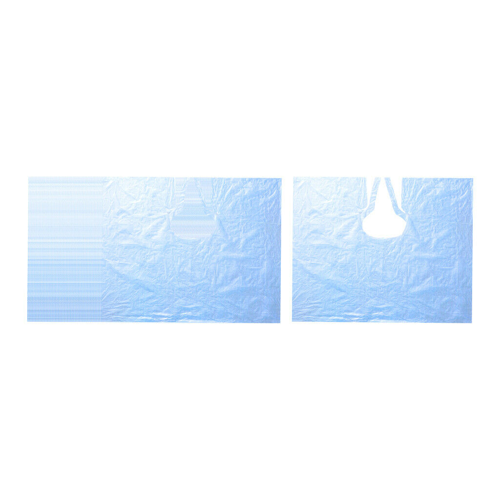150x Disposable Hairdressing Capes Home Hair Styling Apron Cloth Salon Tool