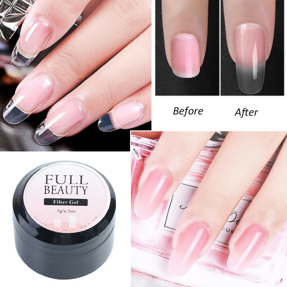 HOT Cracked Nail Repair Gel Nail Tips Manicure Long Lasting Strengthen Nails NEW