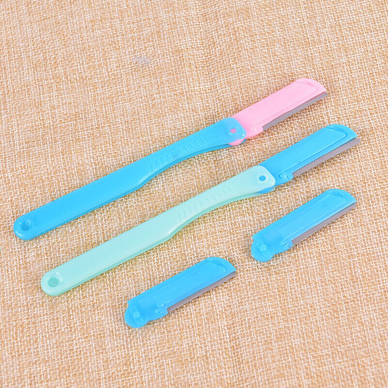 Portable Blade Eyebrow Trimmer Set Women Facial Blade Face Razor Shaver B.l8