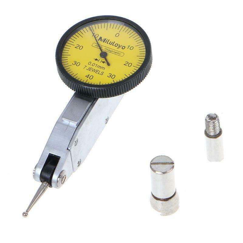 0-0.8mm Precision Level Gauge Scale  Metric Dovetail Rails Dial Test Indicator