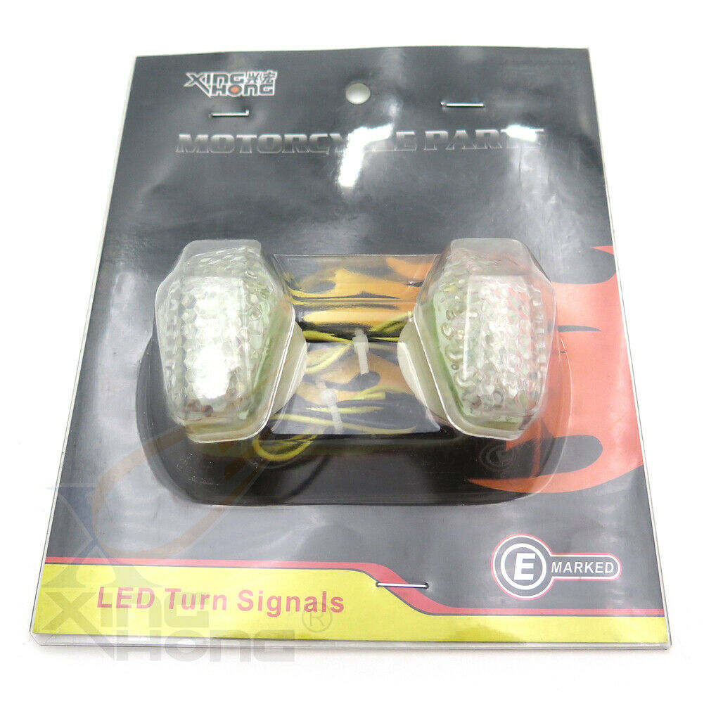 Turn Signals LED Light CL For Suzuki GSXR 600 750 1000 SV650 SV1000 Bandit 1200S