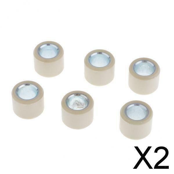2X Variator Rollers Set Roller Weights 6.5g 16x13mm Fits GY6 50cc 80cc Scooter