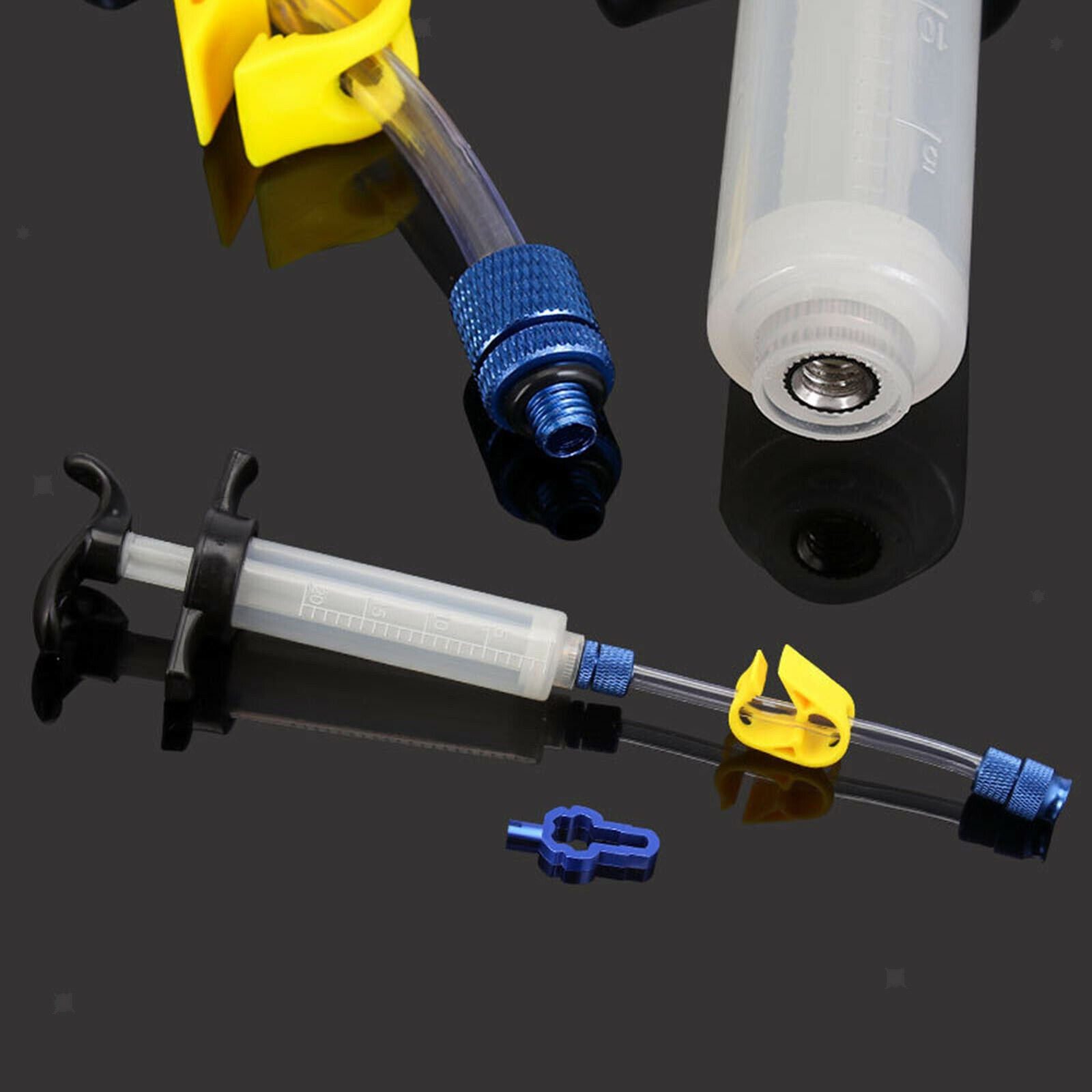 Mountain Bike Bicycle No Tubes Tire Sealant Injector Syringe Injection Tool