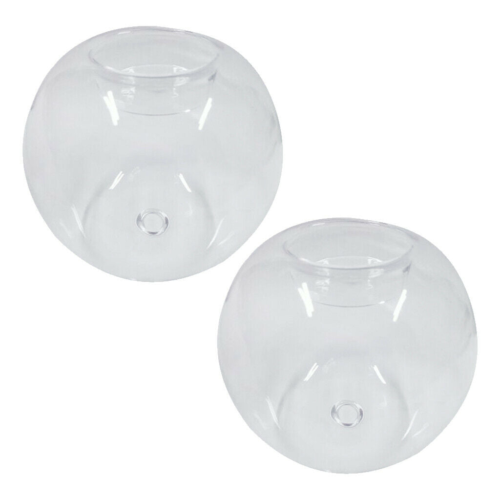 2pcs Tealight Glass Candle Holder By Vetro Sfera for Home, Wedding Or Gift