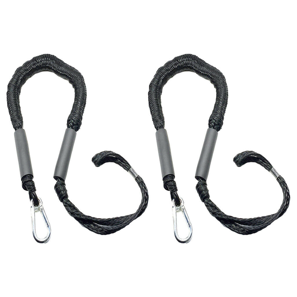 4ft Bungee Dock Line Boat Rope for PWC for Pontoon Fishing Boats Kayak Canoes