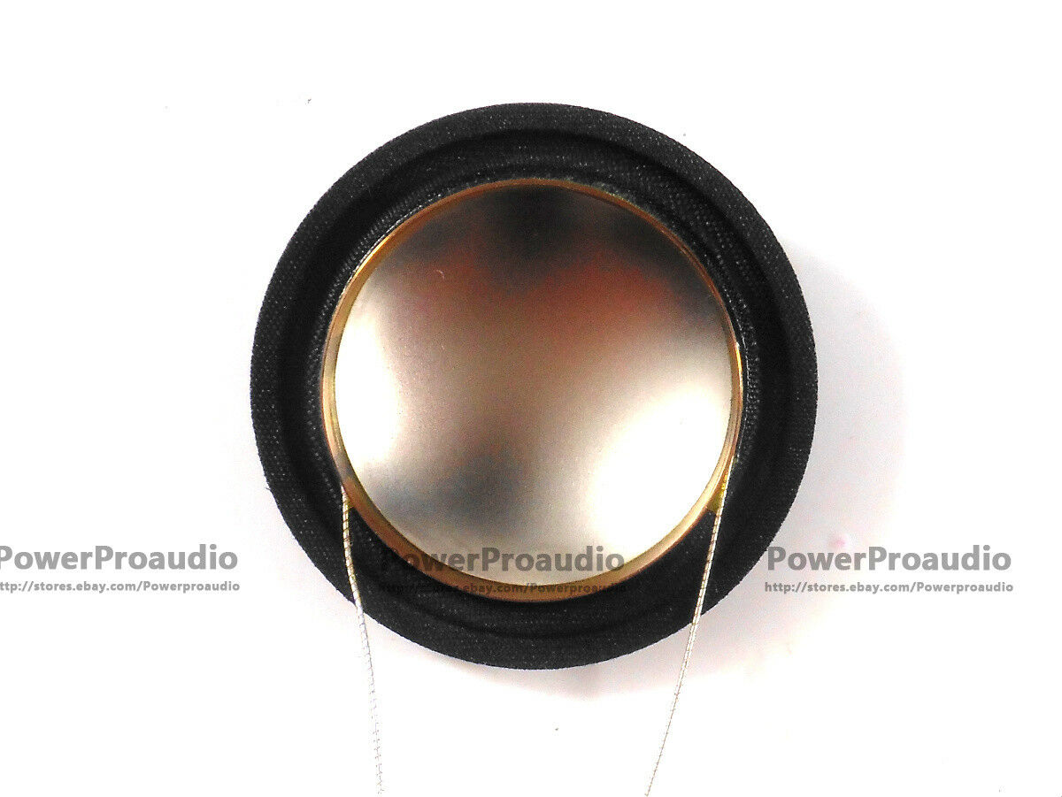 2pcs 20.4mm Black Silk+ Titanium Dome diaphragm Speaker voice coil Repair 5 Ohm