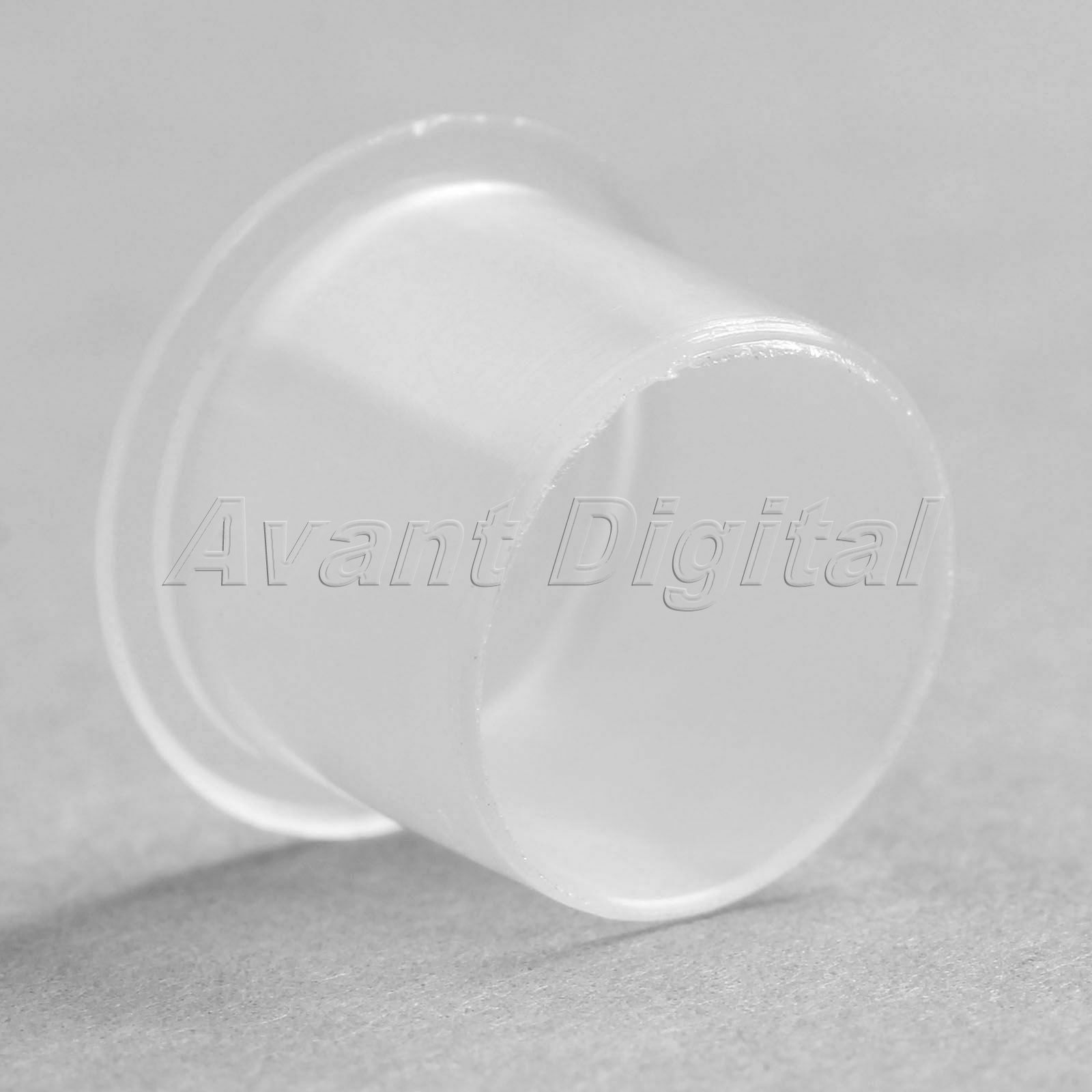 1000Pcs/Pack Disposable Clear White Plastic Tattoo Ink Cups Caps Holder Supply