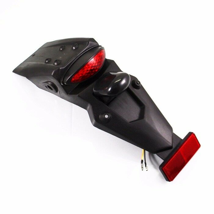 Off-road MX Motocross Dual Sport Pit Dirt Bike LED Rear Fender Brake Tail Light