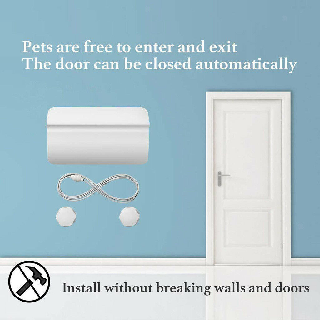 Automatic Pet Door Opener Home Kitchen Cat Doorway Open Door Pet Supplies