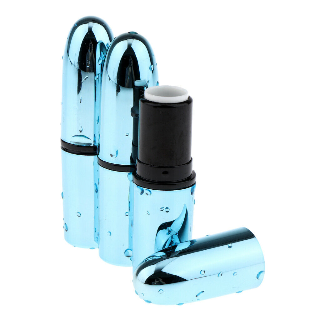 3 Pieces DIY Crafting Kit Lipstick Tubes Empty Plastic High-end Lipstick