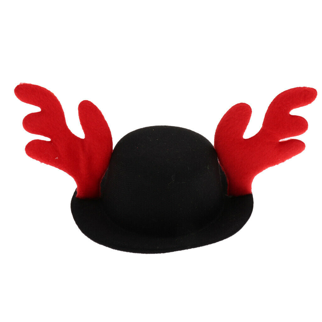 Pet Dog Puppy Cat Reindeer Antlers Hat Christmas Hat for Pets Winter Party