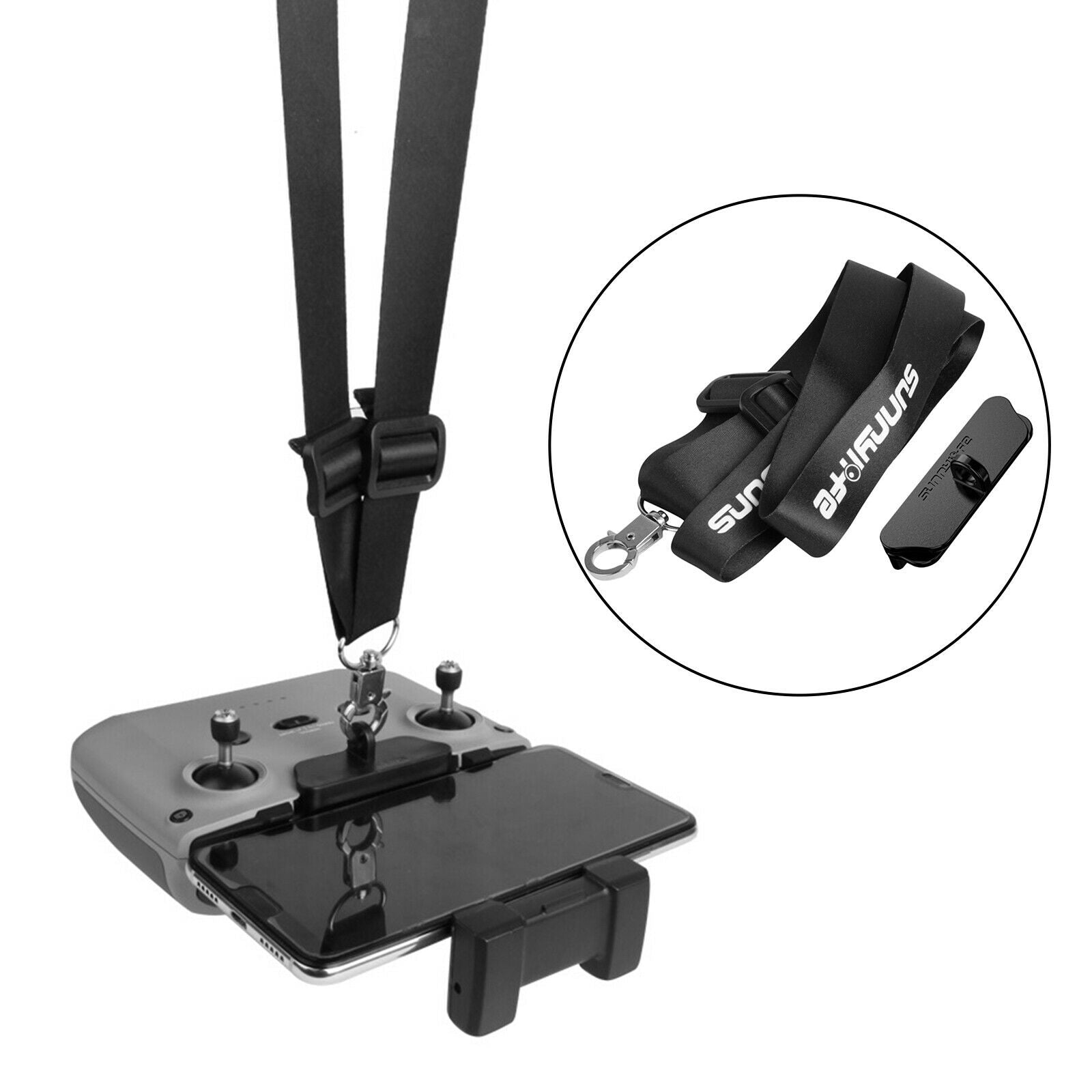Drone Lanyard Tablet Extended Holder Not Block Screen for DJI Air 2S, Air 2,