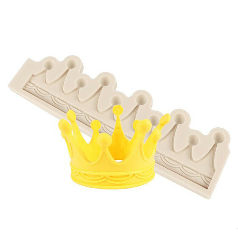 Crown silicone mold fondant mold cake decorating tool chocolate gumpasteh3J SJ