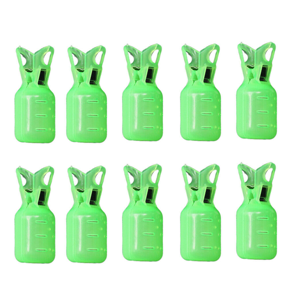 Pack of 10 Portable Squid Jig Hook Protector Fishing Jigs Lure Covers L