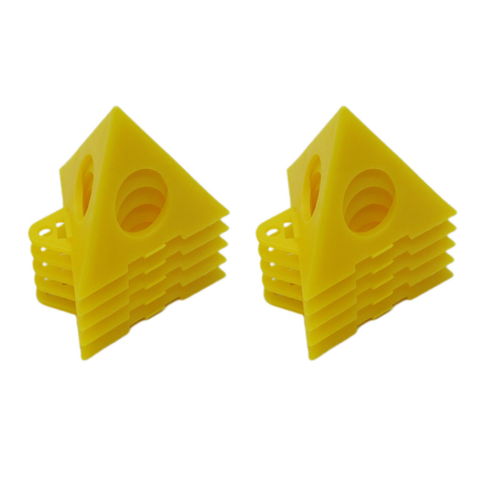 10pcs Stackable Cabinet Door Risers Pouring Paint Canvas Stands Feet Cone