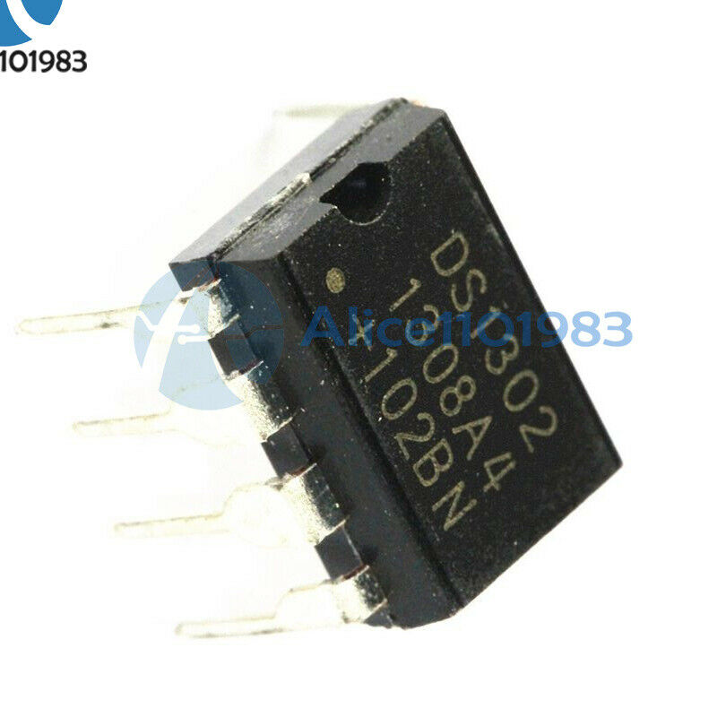 5PCS DS1302 DS1302N DIP-8 Trickle-Charge Timekeeping DALLAS Real-Time Clock/RTC