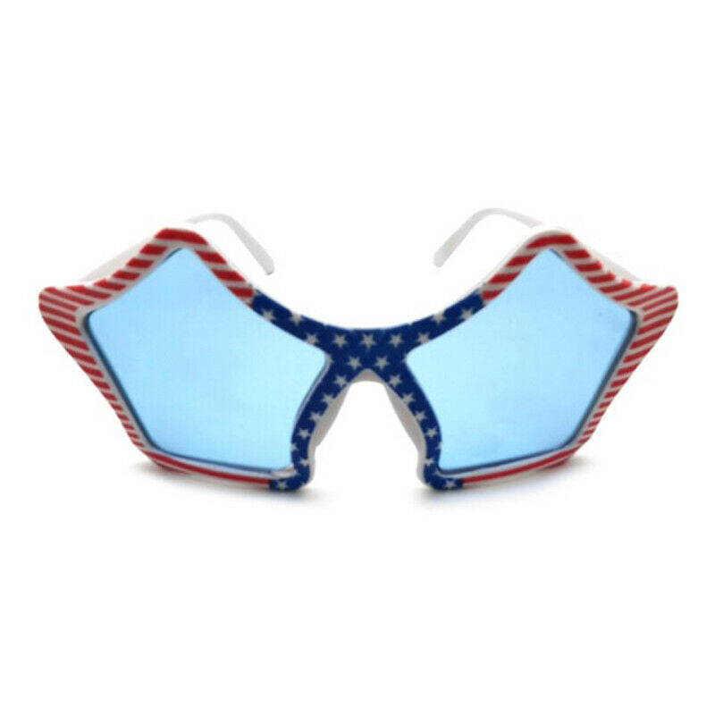 Portable American Independence Day Flag Sunglasses Luxury Sun Glasses.l8