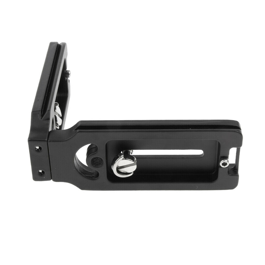 Vertical Hand Grip Quick Release L Shape Plate Bracket for Tripod Monopod