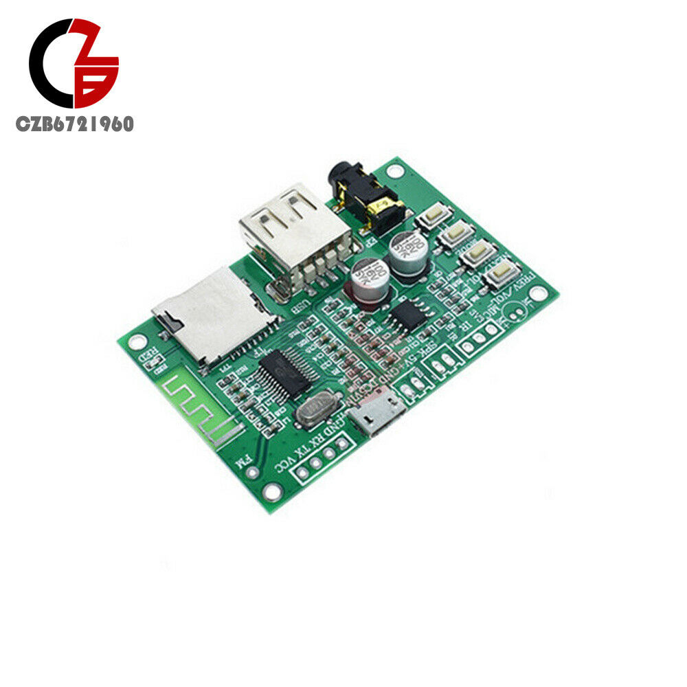 Bluetooth 5.0 Lossless Audio Power Amplifier Board TF Card & U-Disk Dual Ports