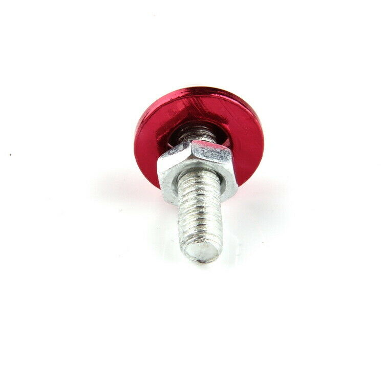 Car Auro License Plate Frame Screw Bolt Cap Cover Screw Bolts Nuts For Ford
