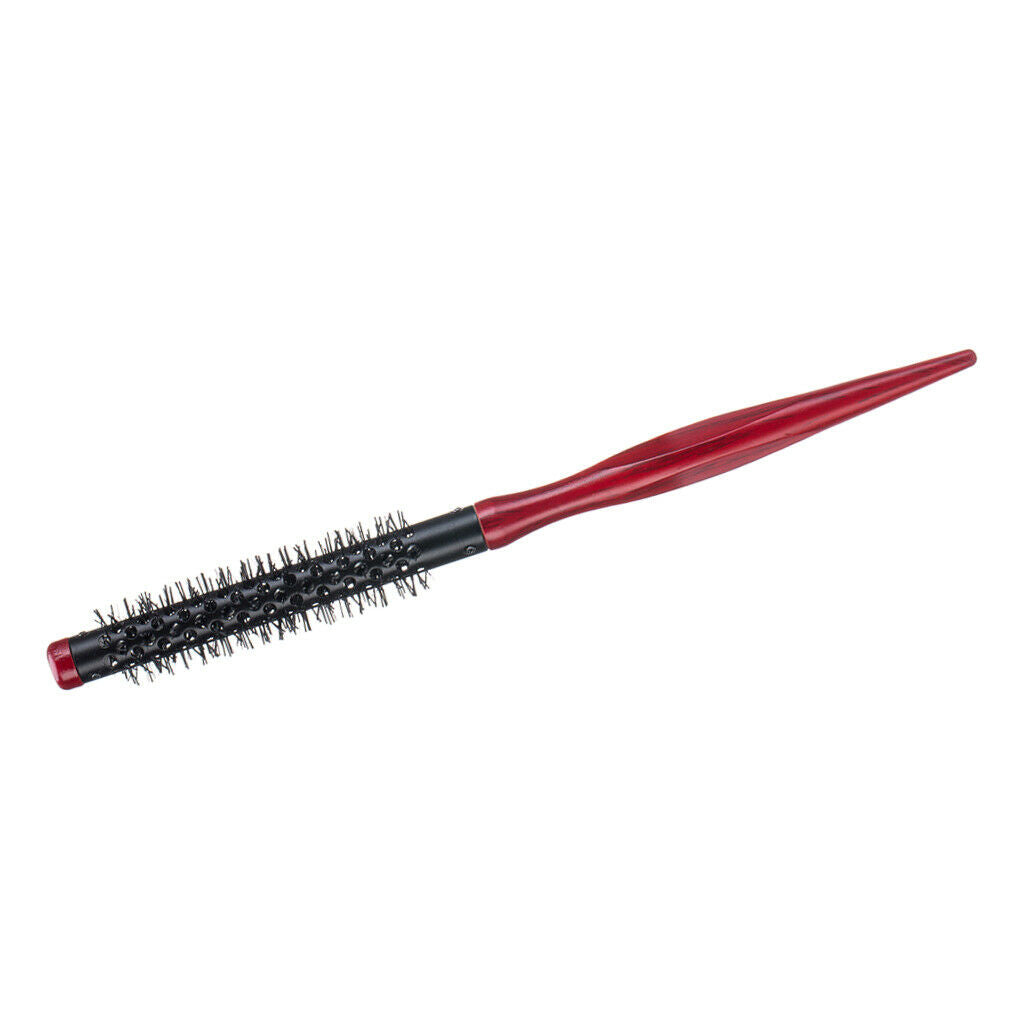 12mm Pro Round Comb Hair Brush Barrel Small Roller Dressing Salon Styling Tube