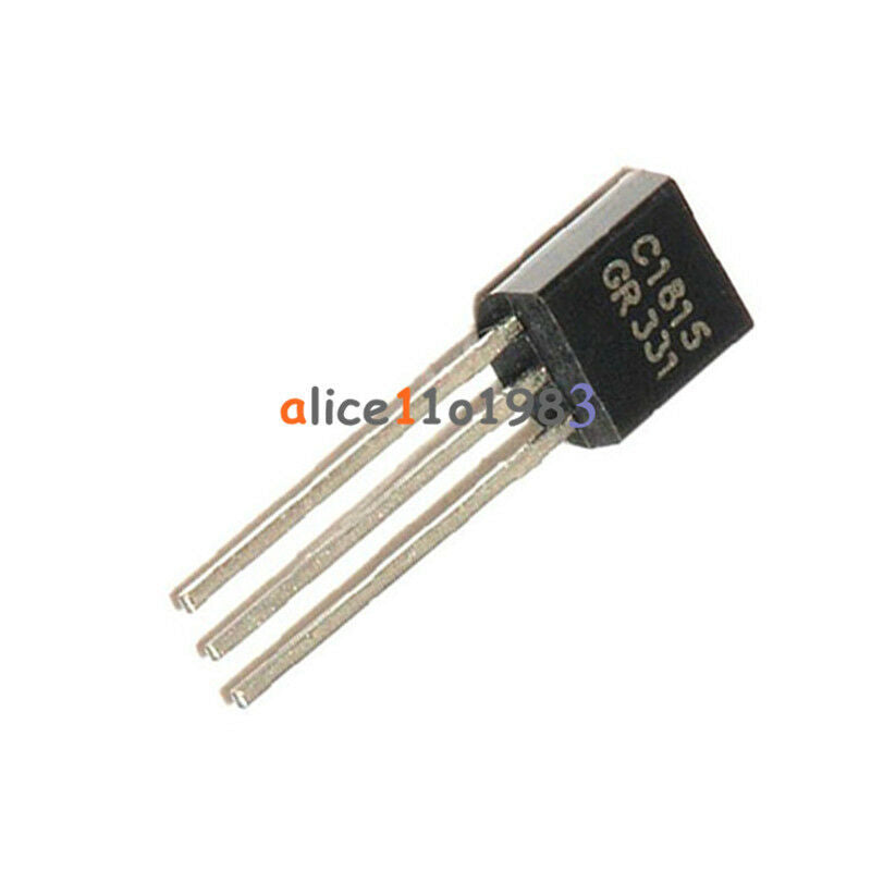 100PCS 2SC1815 C1815 TO-92 NPN 50V 0.15A Transistor
