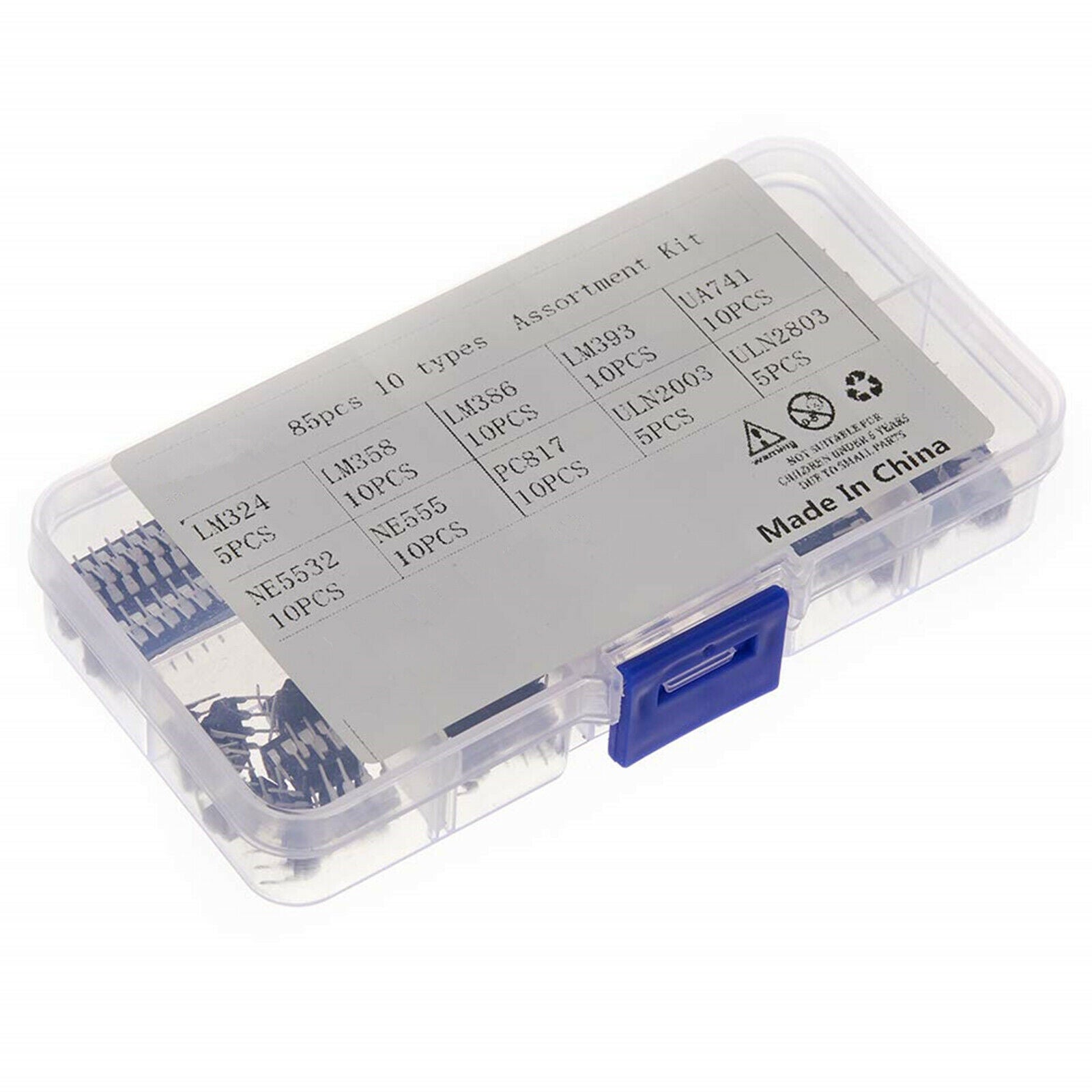 Pack of 85 IC Chips PWM Integrated Circuit Chip for Circuit Assembly Starter
