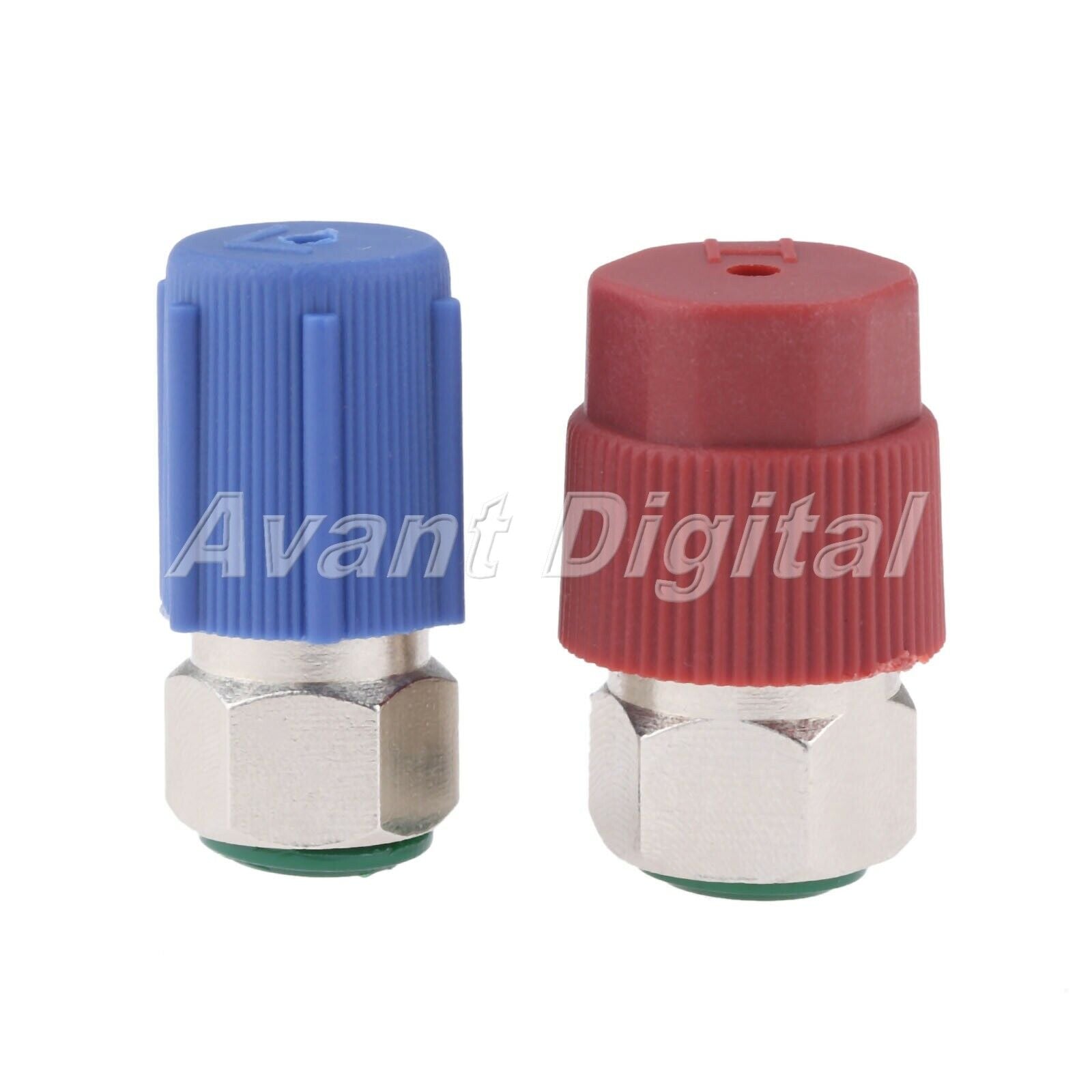 13mm Low 16mm High AC Fitting Port Adapter Cover Retrofit R12 to Accept R134a