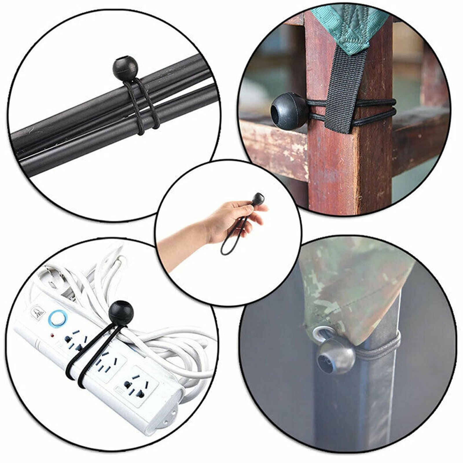For Camping Tarps Tent Clips Awning Clamp Buckle Holder Cloth Cover Clamp