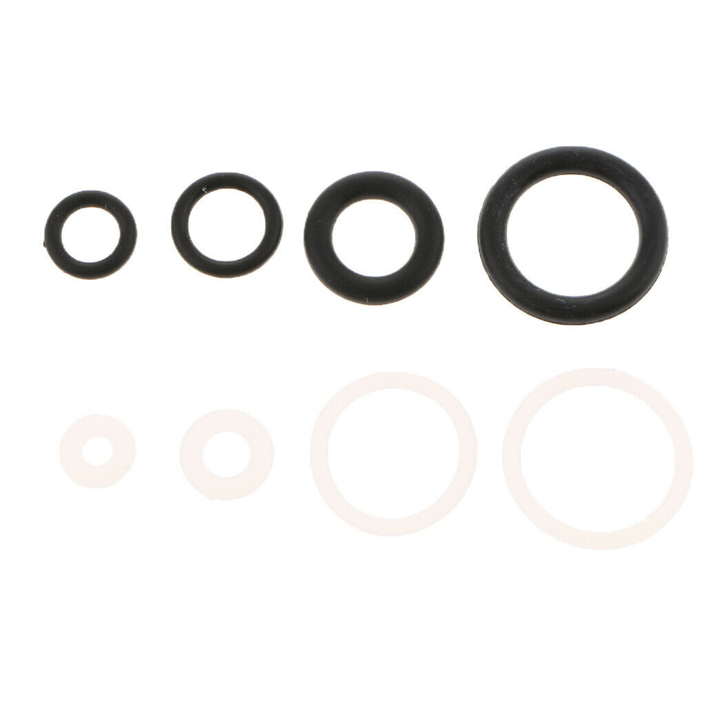 120 Pieces Car Air Conditioning A/C System 8 Sizes O-Ring Assortment Kits