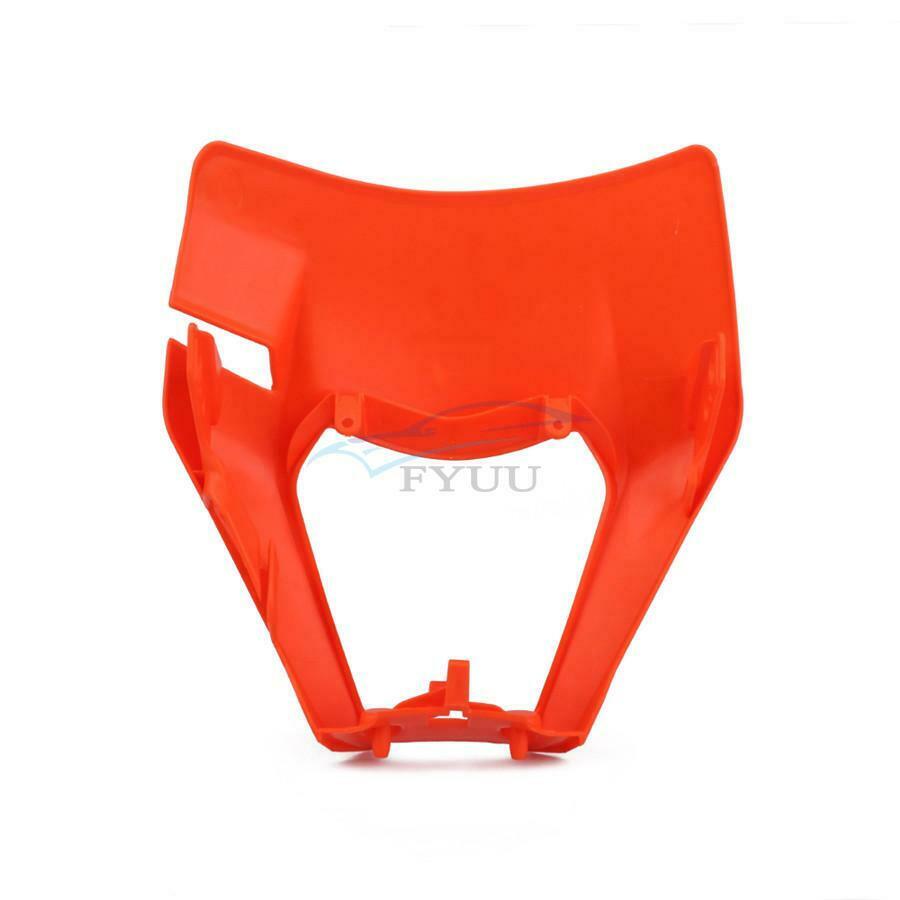 1PCS Universal Motorcycle Headlight Plastic Cover For EXC SX SXS EXCF XCW SMR