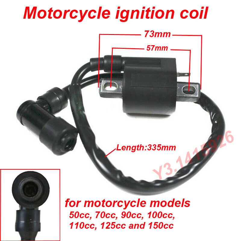 Ignition Coil 50cc 70cc 90cc 110cc 125cc 150cc 250cc ATV Go-Kart Scooter Moped