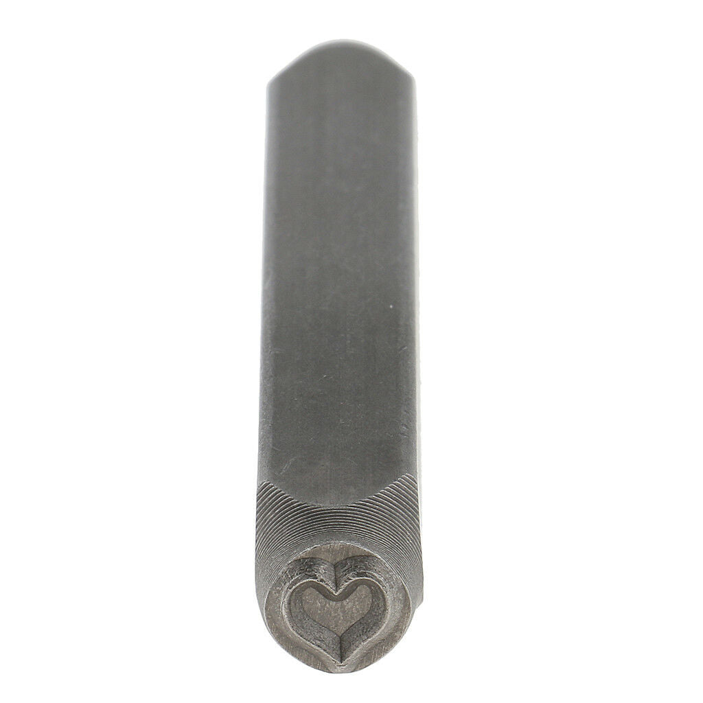 Stainless Steel Heart Shape Stamps Punch Tool for Jewelry Clay DIY Crafts