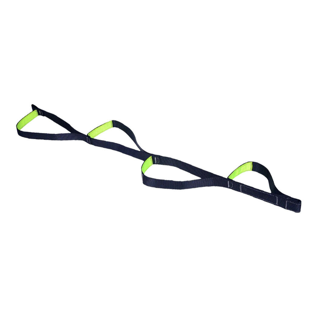 4 Step Rope Riser Ladder Belt Strap Climbing Mountaineering Safety Equipment