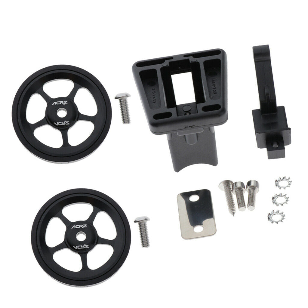 Lightweight Pair Easy Wheel Modification Wheels Front Carrier Block Holder