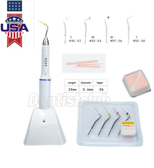 Dental Cordless Obturation Syatem Endo Heated Pen J1SS /Gutta Percha Points