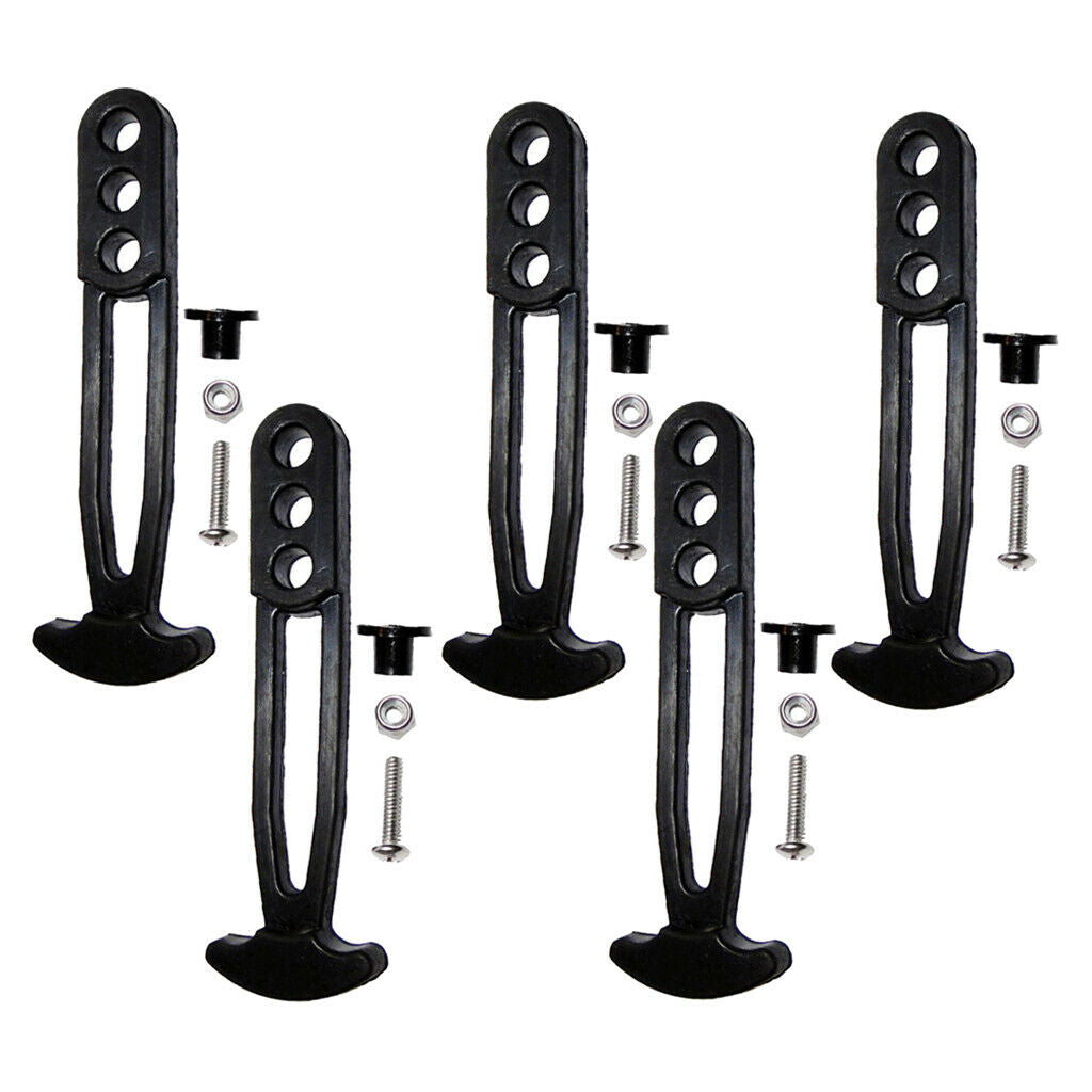 5pcs Boat Boarding Ladder Retaining Bungee Cord Holder Ladder Part Accessory