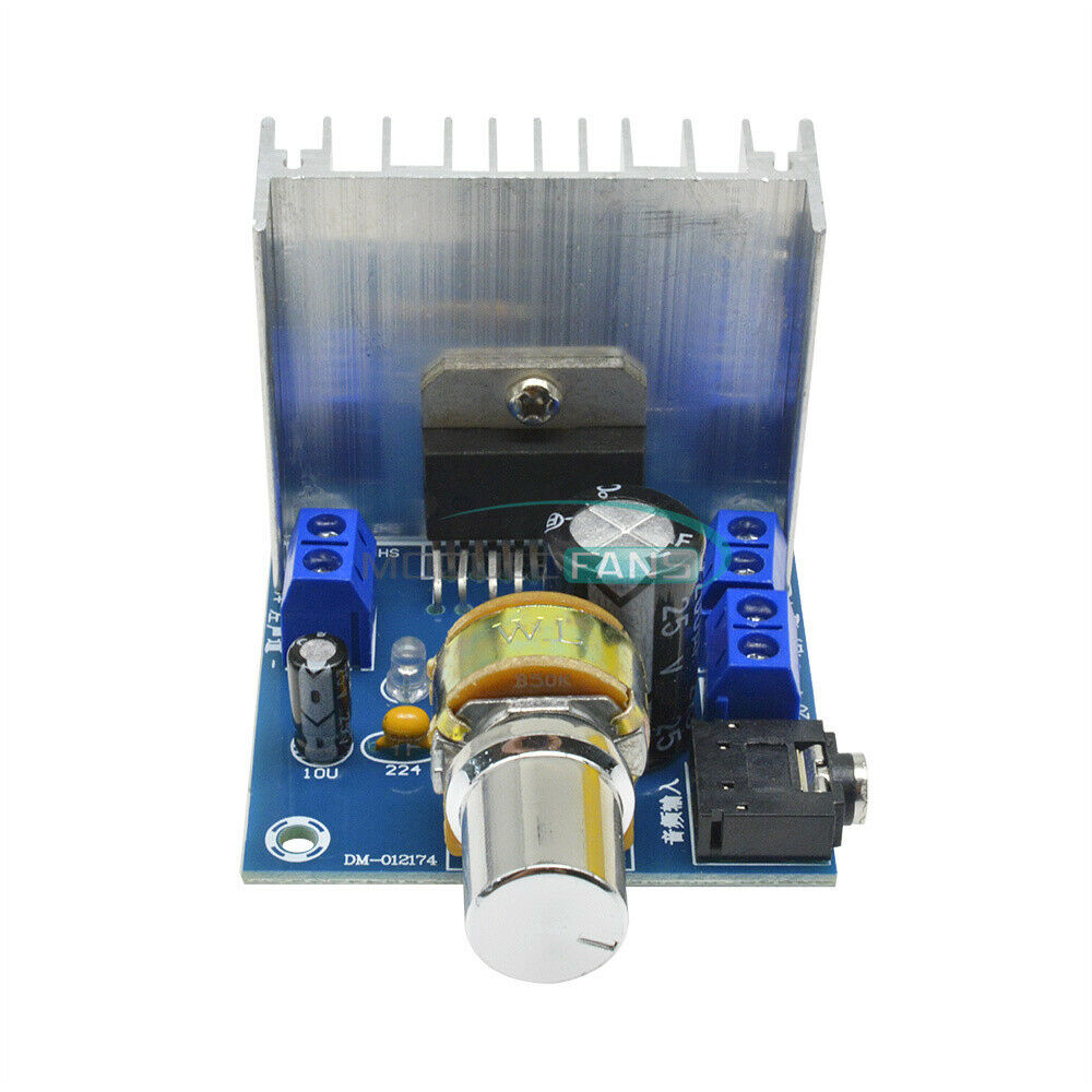 Digital AC/DC 12V TDA7297 2x15W  Audio Amplifier DIY Kit Dual-Channel Module