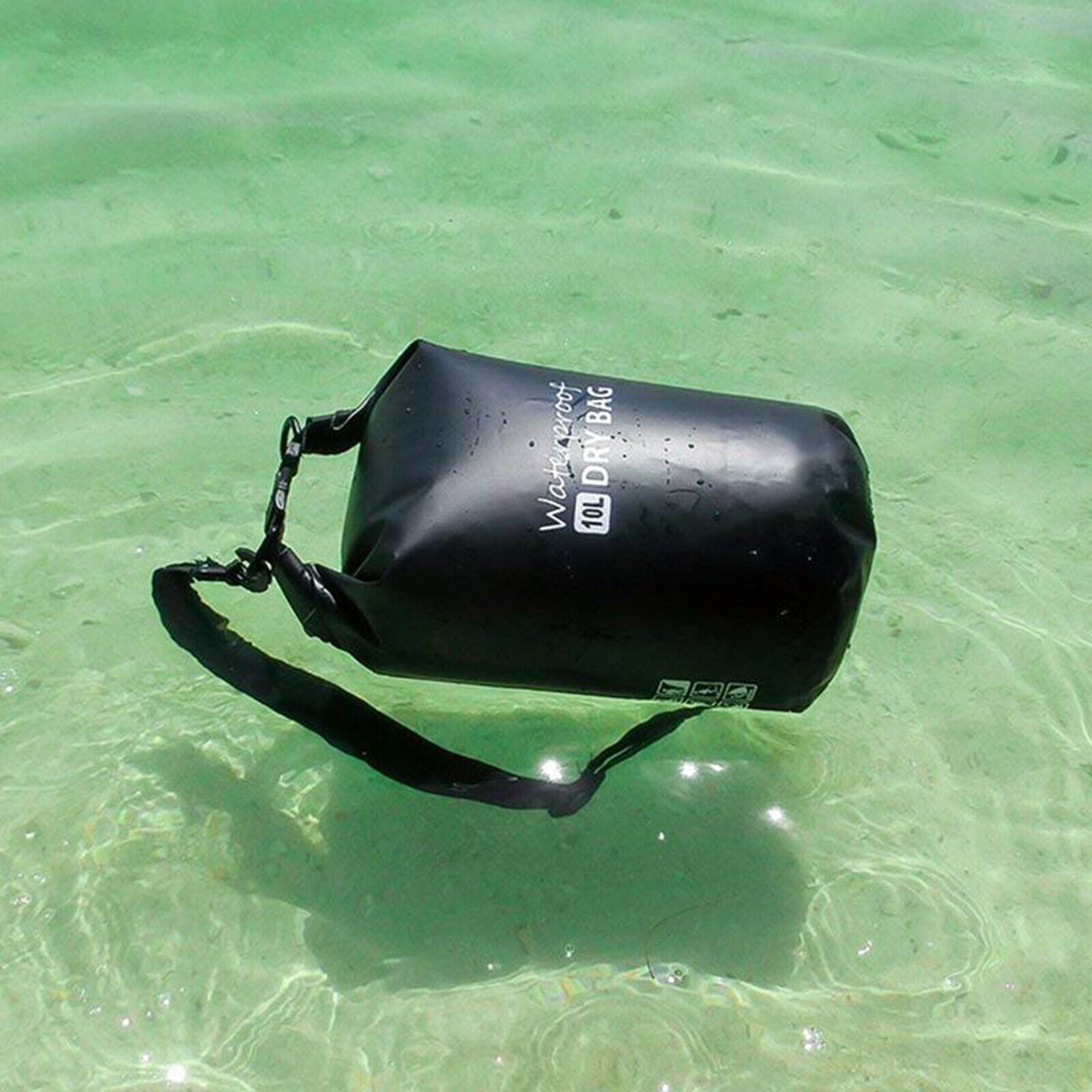 Waterproof Dry Bag Backpack Camping Boating Kayaking Roll Top Sack Pack 5L
