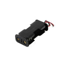 1x Battery Holder Case Box with Wire Lead for 2X Series AA Batteries 3V zj