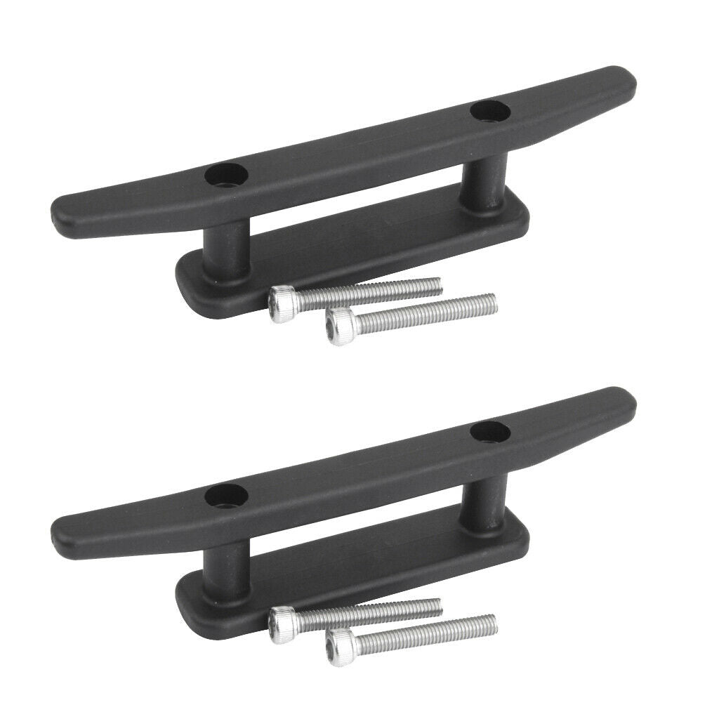 2-Piece Pack 163mm UV Resistant Black Nylon Kayak