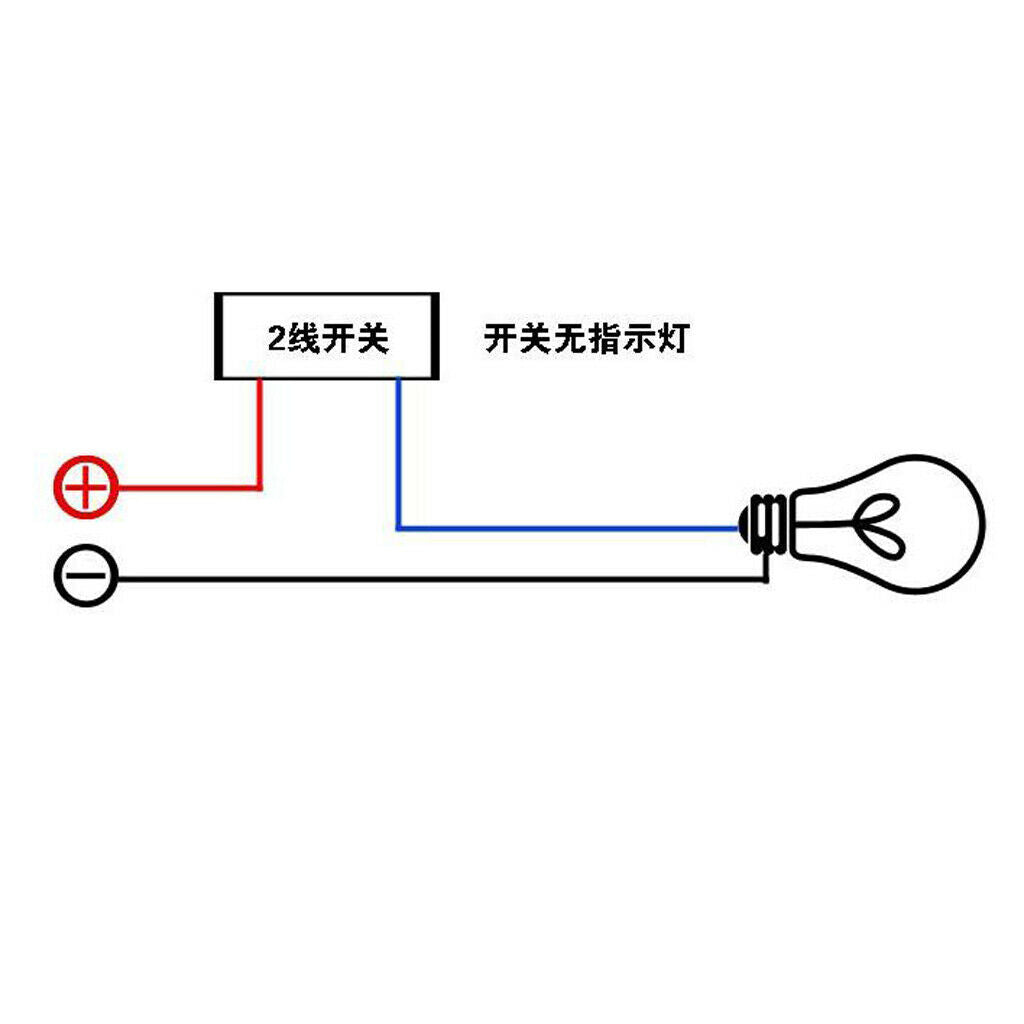 Universal 7/8'' Scooter Motorcycle On Off Headlight Handlebar Horn Switch