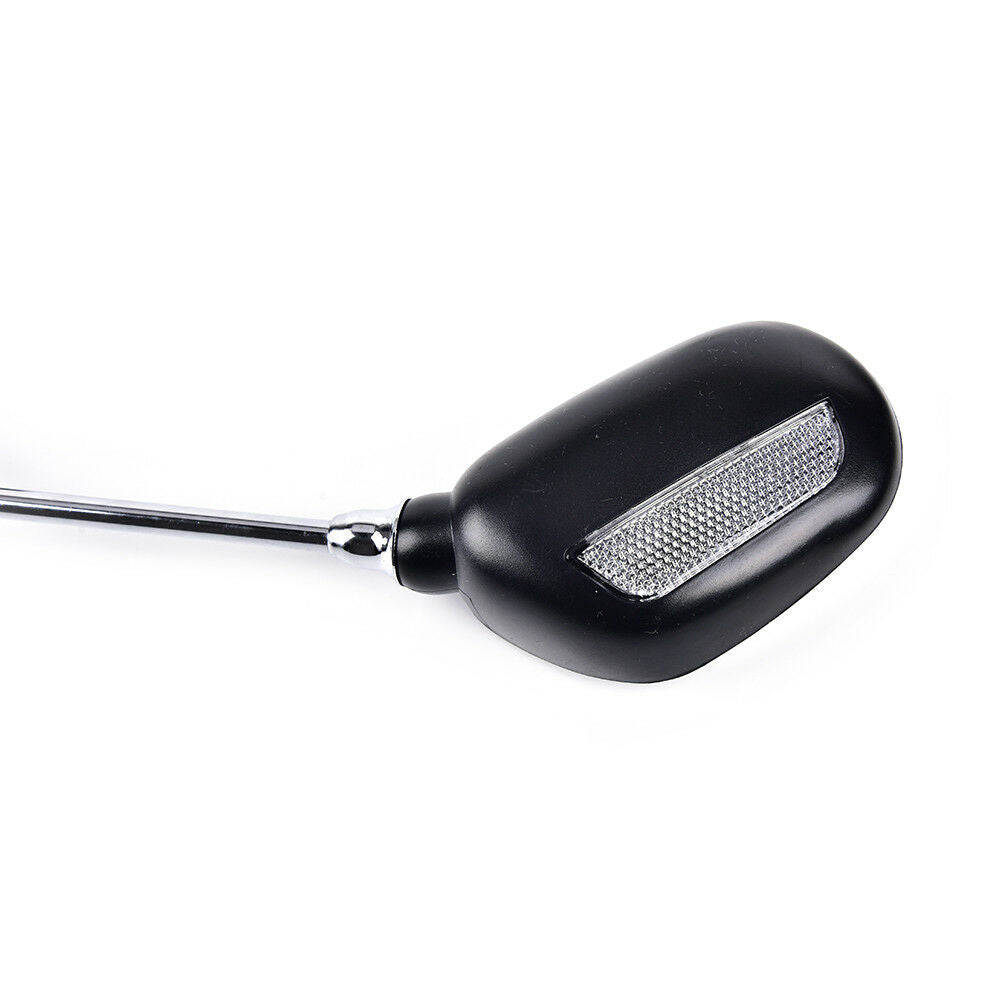 1Pair Bicycle Bike Mobility Scooter Handlebar Mirrors With Safety RefleJ BR